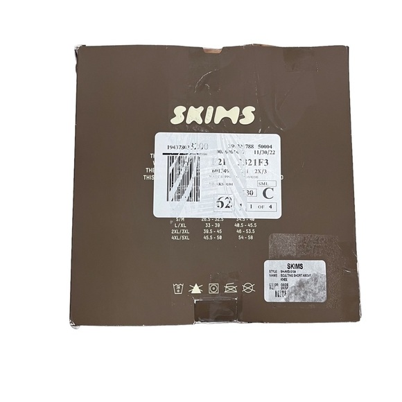 Skims Above The Knee Sculpting Short Oxide Size 2X/3X SH-AKS-0104 - Picture 6 of 8